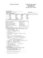 de thi vao 10 cua Nam Dinh