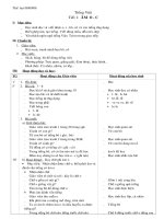 Giáo án lớp 1(Tuần 3)