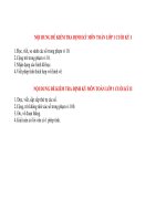 ND ĐỀ THI ĐỊNH KỲ TOÁN LỚP 1.doc