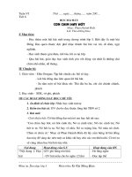 giáo án Âm nhạc chuẩn cấp Thành phố HÀ Nọi