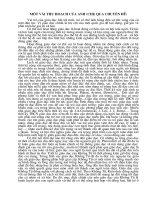 BAI THU HOACH QUA CHUYEN DE GIAO DUC HOC