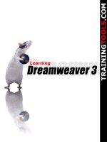 Learning dreamweaver 3