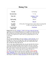 Tác giả Hoàng Vân.Mới