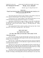 báo cáo tổng kết 10 năm PCGDTHCS