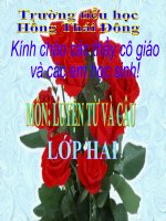 Mở rộng vốn từ: Từ ngữ về sông biển. Đặt và trả lời câu hỏi Vì sao