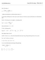 ĐỀ THI THỬ ĐẠI HỌC CAO ĐẲNG MÔN TOÁN ĐỀ SỐ 19