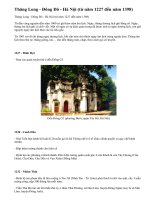 Thăng Long-Hà Nội (1227-1938)