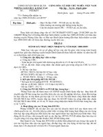 Dự thảo nhiệm vụ NH 09-10 GDTX