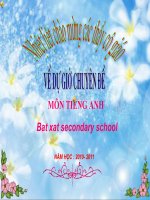 unit 3- Getting started- Listen and read