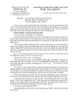 CV HD thực hiên nhiệm vụ CM Tiểu học 10.11