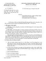 van ban thuyen chuyen truong