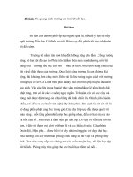 Tả cảnh Trường trước buổi học