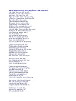 dành cho hs giỏi văn