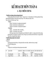ke hoach chuyen mon toan 6