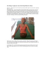 Xúc động vì nghị lực của cô bé khuyết tật