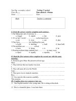 test 6,7,8,9 lần 1 kì 1