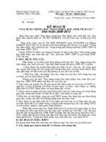 kế hoạch: Xây dwngj THTT - HSTC