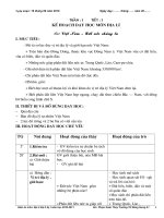 Địa lí lớp 5 CKTKN năm 10-11 cực đẹp