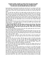 PHƯƠNG HƯỚNG, NHIỆM VỤ TRỌNG TÂM CỦA GIÁO DỤC MẦM