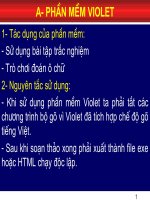 PHẦN MỀM VIOLET