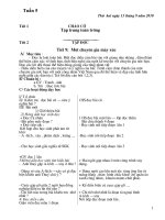 bai soan lop 5 tuan 5,6,7 da tich hop