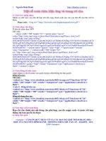 CÁCH CHÈN NHẠC MP3