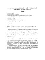 Bài dịch tín hiệu hệ thống trường ĐHBK TPHCM chương 5