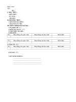 giáo án sinh 10 cơ bản