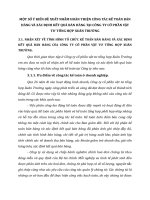 MỘT SỐ Ý KIẾN ĐỀ XUẤT NHẰM HOÀN THIỆN CÔNG TÁC KẾ TOÁN BÁN HÀNG VÀ XÁC ĐỊNH KẾT QUẢ BÁN HÀNG TẠI CÔNG TY CỔ PHẦN VẬT TƯ TỔNG HỢP XUÂN TRƯỜNG