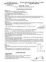 de thi vao lop chat luong cao