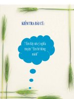 Tiet 29+30: Cay but than