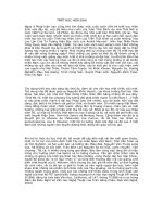 TRIẾT HỌC HIỆN SINH