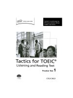 tactics for toeic_practice test 1 