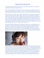 Ngày hôm qua đã qua  rồi...