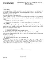 De thi HSG vat lý 8