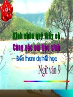 Văn 9 - Tiết 104: Các TPBL