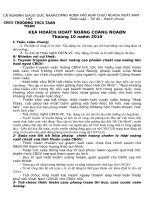 KH CĐ tháng 10 - 2010