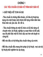 Cac tieu chuan co ban ve trinh bay ban ve 