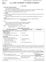 giao an hoa hoc 9 ki 2