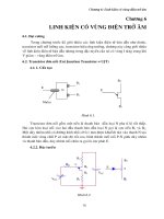 giao trinh linh kien dien tu Chương 6 LINH KIỆN CÓ VÙNG ĐIỆN TRỞ ÂM