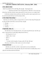 MẪU CHẤM ĐIỂM