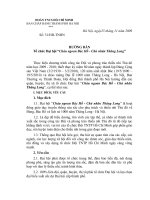 HƯỚNG DẪN TC ĐH CHÁU NGOAN BÁC HỒ