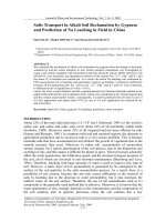 Salts Transport in Alkali Soil Reclamation by Gypsum and Prediction of Na Leaching in Field in China