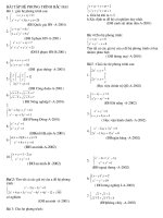 Tuyen tap He phuong trinh thi DH