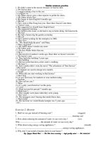 Cau tuong duong Anh 9 lua chon