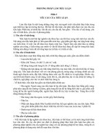 tầmphwowng pháp làm tiểu luận