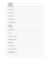 Mẫu sổ nhận xét chào cờ đầu tuần