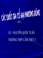 bài 3 Các quốc gia cổ đại phương Đông (tiết 2)