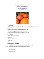 Một số loại quả