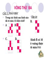 Đề thi HSG L5 (cấp huyện) vòng thứ ba